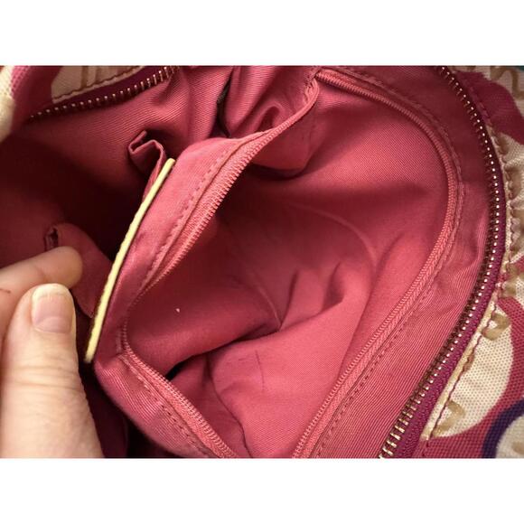 Coach Poppy Signature Pop C Graffiti crossbody/shoulder bag in multicolor canvas - Picture 13 of 15